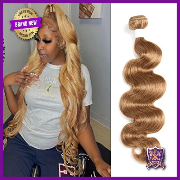 18 Inch Human Hair Extensions Body Wave Bundles Quick Weave Braiding main image 5